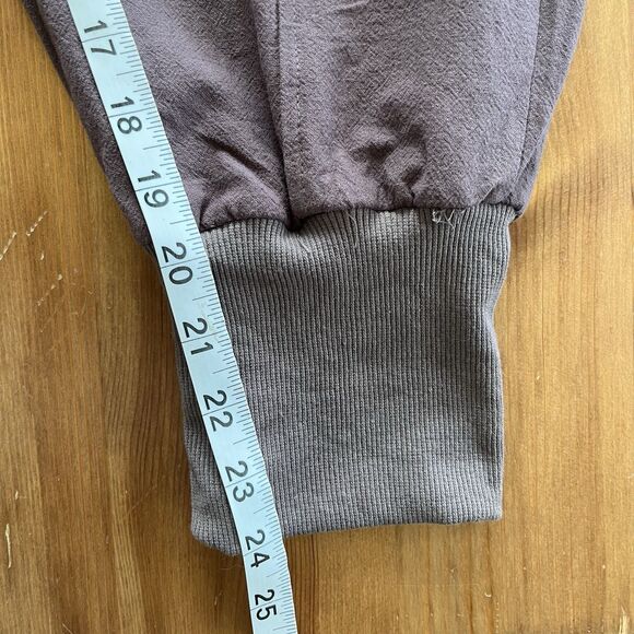 Kidoriman Kireina Jogger Pants L Purple Pull On Elastic Waist Lightweight Loose - Picture 16 of 16